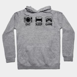 Eat Sleep Game Repeat Hoodie